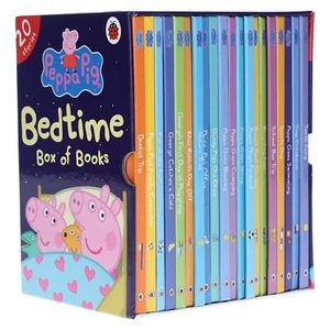 Peppa Pig Bedtime Stories 20 Books Children Pack Hardback Box Set By Ladybird - Picture 1 of 5