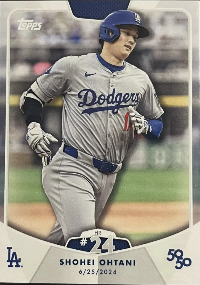 2024 TOPPS SHOHEI OHTANI 50/50 COLLECTION SINGLES - FREE SHIPPING - Image 1 of 1