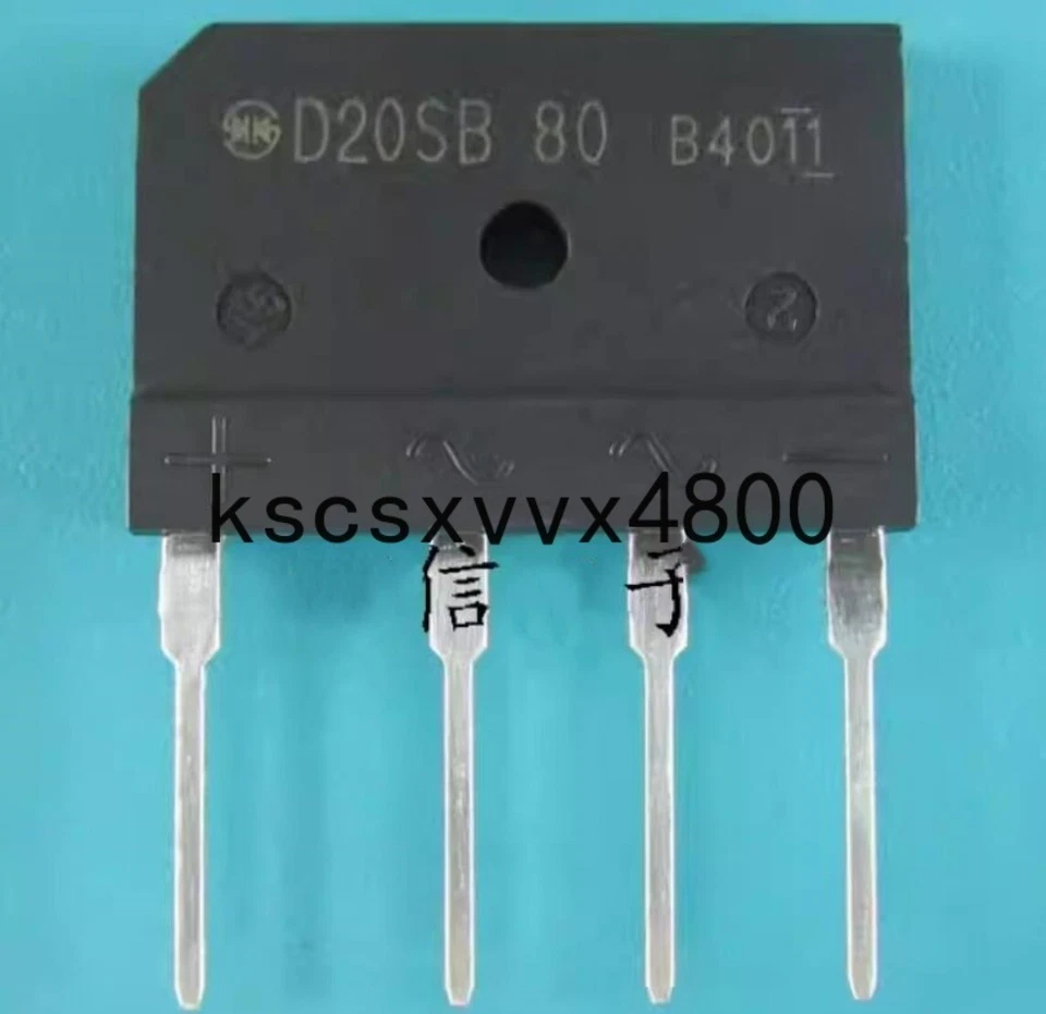 5PCS Brand new induction cooker rectifier bridge D20SB80 D20SB80 D20SB80 D20SB80 - Image 1 of 1