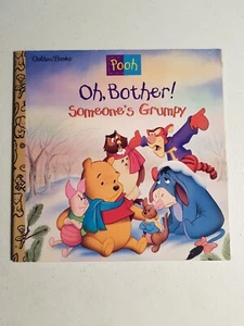 Golden Look-Look Book - 12667 Pooh Oh, Bother! Someone's Grumpy 1997 PB - Picture 1 of 4