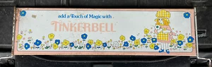 VTG RARE 70s Tinkerbell (NOT Disney) Tin Store Display Sign Childs Cosmetics EUC - Picture 1 of 3