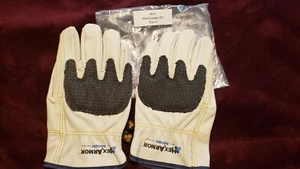 GLOVE GLOVES Hex Armor HEXARMOR Steel Leather III 5033 CUT RESISTANT - SMALL - Picture 1 of 6