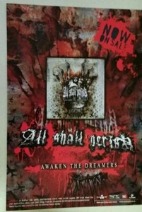 ALL SHALL PERISH "Awaken the Dreamers ~ Magazine PRINT AD deathcore 2008 - Picture 1 of 1