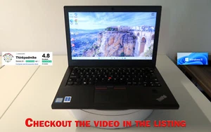 Lenovo ThinkPad x270 i5 7300U 2.6Ghz 8GB RAM 256GB SSD 2 BATTERIES (737) - Picture 1 of 23