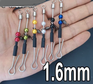 6pcs URFE Clips Bar Continental Style Sea Fishing for Bass Flatties 1.2mm 1.6mm - Picture 1 of 6