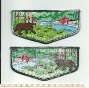 DJ SCOUT BSA 2004 OA LODGE 257 AGAMING 60TH ANNIVERSARY FLAP MERGED MINNESOTA !! - Bild 1 von 1