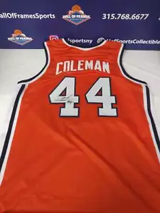 DERRICK COLEMAN SIGNED SYRACUSE CUSTOM JERSEY XL - JSA COA - Picture 1 of 1