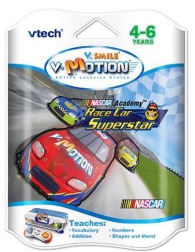 VTech V-Smile V Motion Active  Nascar Race Car Superstar Ages 4-6 Learning I17 - Image 1 of 1