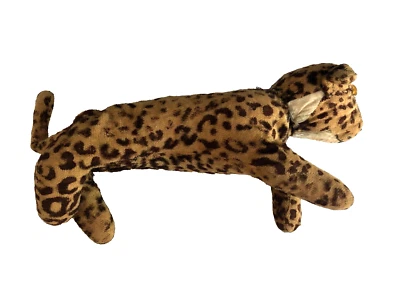 ancienne Peluche Léopard  Tigre crin dans son jus vintage doudou - Photo 1/4