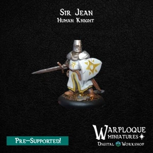 Sir Jean - Human Knight/TTRPG/Wargaming/Dungeons and Dragons/Mordheim/ Warp - Picture 1 of 1