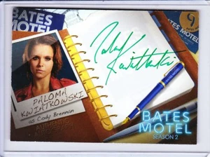 Autógrafo y disfraz firmado de Bates Motel temporada 2 selección de tarjetas coleccionables - Imagen 1 de 42