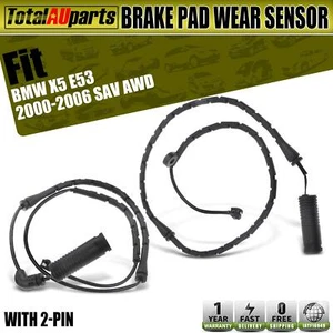 2x Front Rear Brake Pad Wear Sensor for BMW E53 X5 2000-2006 3.0L 4.4L 4.6L SAV - Picture 1 of 10