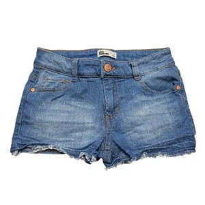 Epic Threads Shorts Girls 10 Blue Stretch Medium Wash Cutoff 24 in Waist - Picture 1 of 10
