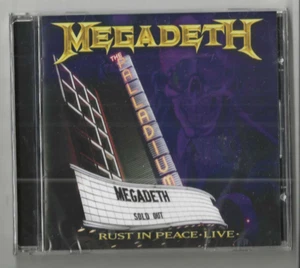 MEGADETH (RUST IN PEACE) LIVE! NEW SEALED - Picture 1 of 2