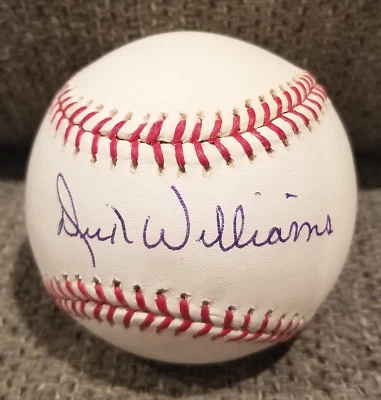 Dick Williams Signed Autographed Major League Baseball Oakland A's HOF PSA 9.5 - Image 1 of 3