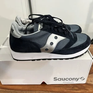 Saucony Jazz 81 Azul Marino Plata Originales Para Hombre Talla 9 - Imagen 1 de 8