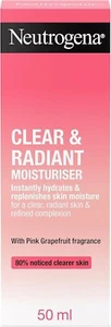 Neutrogena Clear & Radiant Moisturiser (1x 50ml), Daily 50 ml (Pack of 1) - Picture 1 of 8