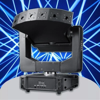 6X500mW RGB Laser Moving Head DMX512 3D Rotation Stage DJ Disco Party Effect - Image 1 of 4