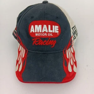 Gorra de béisbol Main Gate Amalie Motor Oil Racing llamas bordadas NASCAR - Imagen 1 de 11