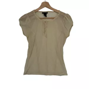 the limited vintage 90s nylon mesh babydoll top size M - Picture 1 of 7