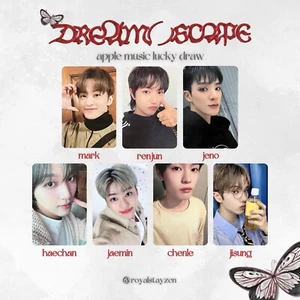 NCT DREAM ALBUM DREAM( )SCAPE APPLE MUSIC LUCKY DRAW EVENT OFFICIAL PHOTOCARD - Picture 1 of 2