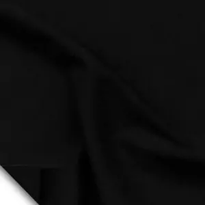 9 Yard Roll Black Encore Synthetic Velour 15 oz. Opaque Fabric - Picture 1 of 2