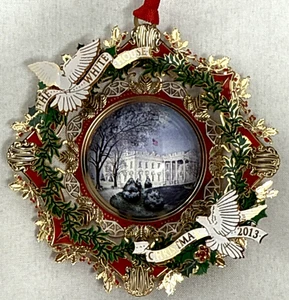 Adorno de Navidad Asociación Histórica de la Casa Blanca 2013 - COLECCIONABLE - Imagen 1 de 4
