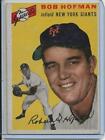 1954 Topps Baseball Card Bob Hofman New York Giants EX MINT # 99