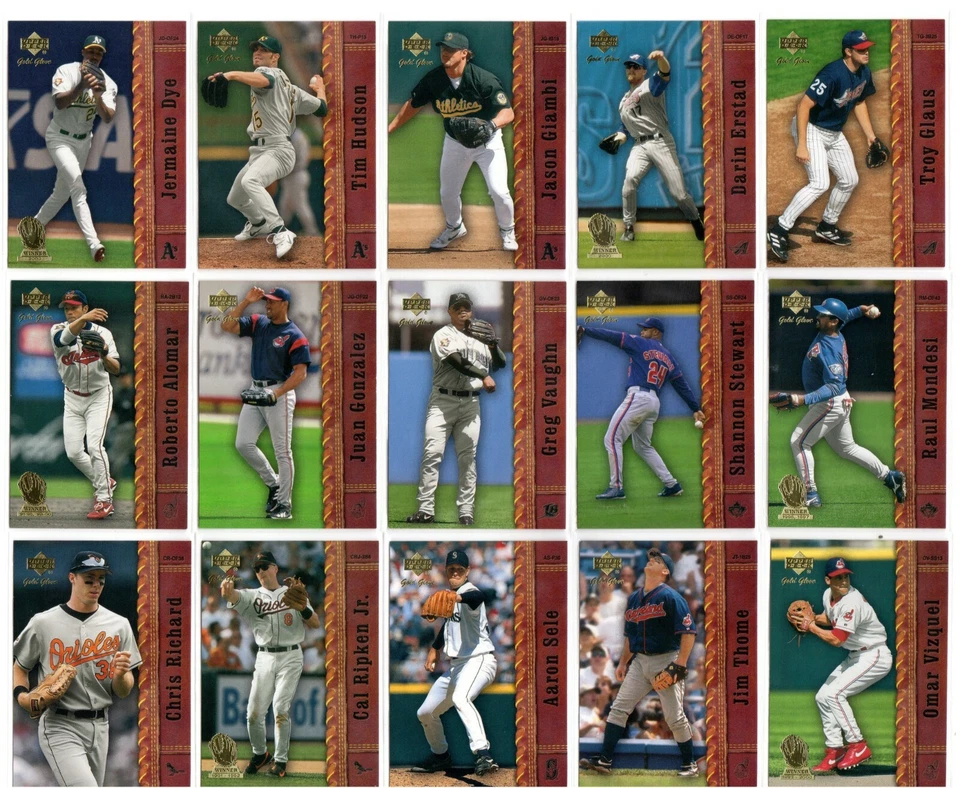 2001 UPPER DECK GOLD GLOVE SINGLES-----------PICK FROM LIST----------(CLEARANCE) - Image 1 of 1