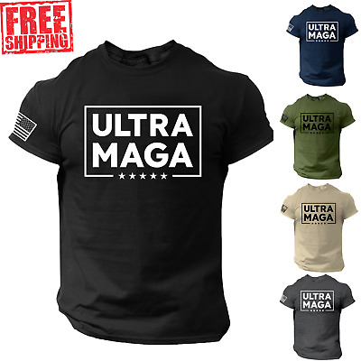 Ultra Maga Shirt Anti Biden American Patrioti...