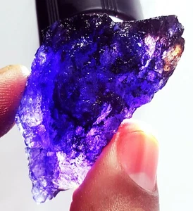 Certified Natural Blue Beryl Rough 88.90 Ct Loose Gemstone - Picture 1 of 6