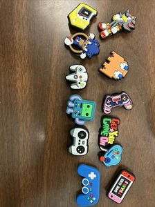 Croc Jibbitz Silicon ~ lot of 12 #300 Video Games - Picture 1 of 1