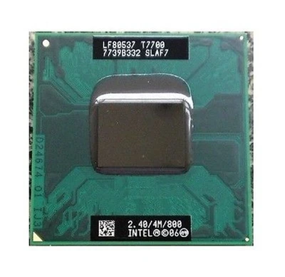 Processore CPU Intel Core2 Duo T7500 T7700 T7800 4M 800MHz Socket P - Immagine 1 di 4
