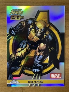 2025 Topps Chrome Marvel - Wolverine - 20 Years Anniversary Card - AV-7 - Picture 1 of 2