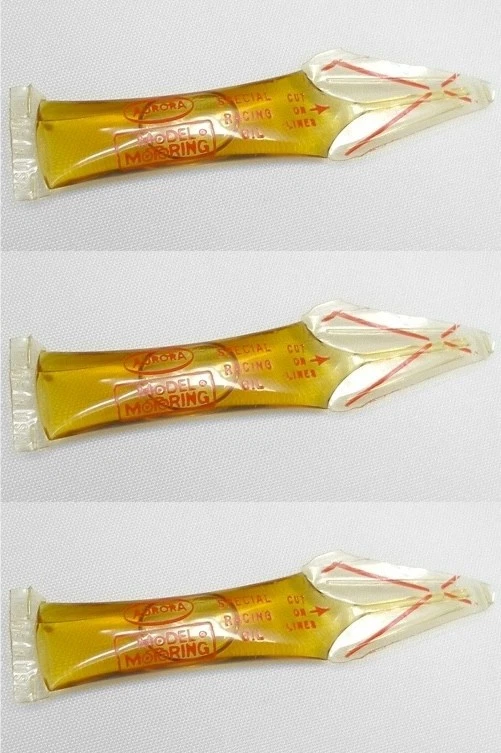 3 piezas Vintage Modelo Aurora Motoring T-jet AFX G+ HO Slot Car Special Racing Oil A+ Foto 1 de 1