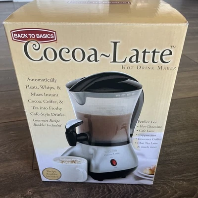 Back to Basics какао-латте производитель горячих напитков, модель CM300BR. - Изображение 1 из 4