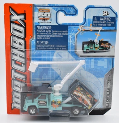 Matchbox Working Rigs MBX B.K.T. 9500 camion verde. Blister - Immagine 1 di 2