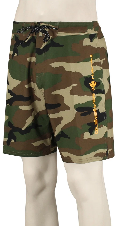 Quiksilver Surfsilk Hawaii Homegrown 20" Boardshorts - Camo - New - Image 1 of 1