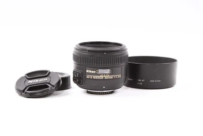 Used Nikon AF-S Nikkor 50mm f/1.4 G Lens (READ) - Image 1 of 4