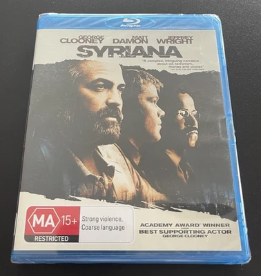 Syriana (Blu-ray, 2005) SEALED NEW George Cloony Matt Damon Tracked Post - image 1 of 4