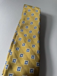 Jos A Bank Silk Gold Blue Men’s Executive Collection Business Casual Suit - Picture 1 of 3