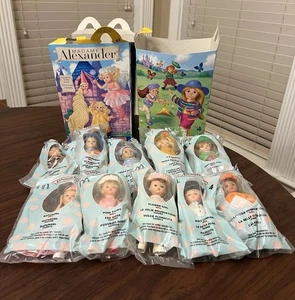 McDonalds Madame Alexander Puppen 2003 Happy Meal Komplettsatz 10 Stück mit Boxen - Bild 1 von 12