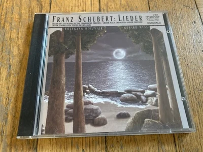 Schubert: Lieder / Wolfgang Holzmair / Gerard Wyss (CD, 1991, Tudor) Austria Foto 1 de 3