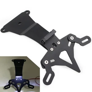 Soporte de matrícula de guardabarros trasero con luz para DUCATI Scrambler Café Racer 800 - Imagen 1 de 15