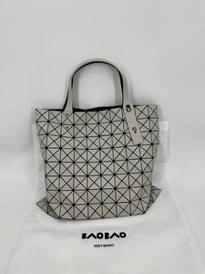 BAO BAO ISSEY MIYAKE Greige Geometric Tote Bag With Adjustable Strap Outlet NWT - Picture 1 of 7