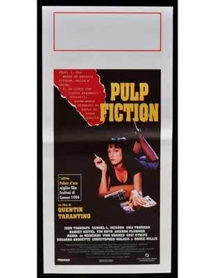 locandina PULP FICTION quentin tarantino thurman travolta B303 - Bild 1 von 3