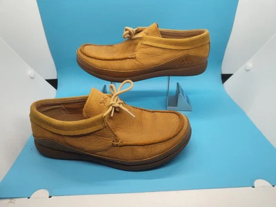 Mocassim Chacos marrom osso sapatos femininos tamanho 6 EUA - Imagem 1 de 4