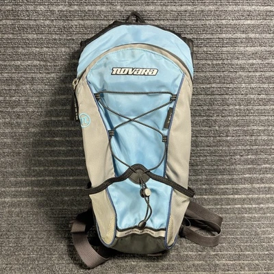 Paquete de hidratación Novara Flow 2L ciclismo senderismo 50 oz. Mochila azul/gris sin vejiga Foto 1 de 3