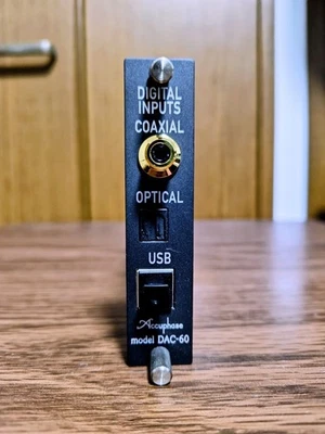 Accuphase DAC-60 Digital Input Option Board Used Operation Confirmation - Image 1 of 4