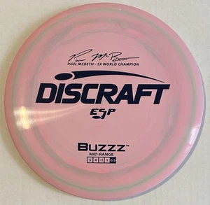 Neu Discraft ESP Buzzz Paul McBeth 5x Weltmeister Disc Golf Mitteltöner - Bild 1 von 2
